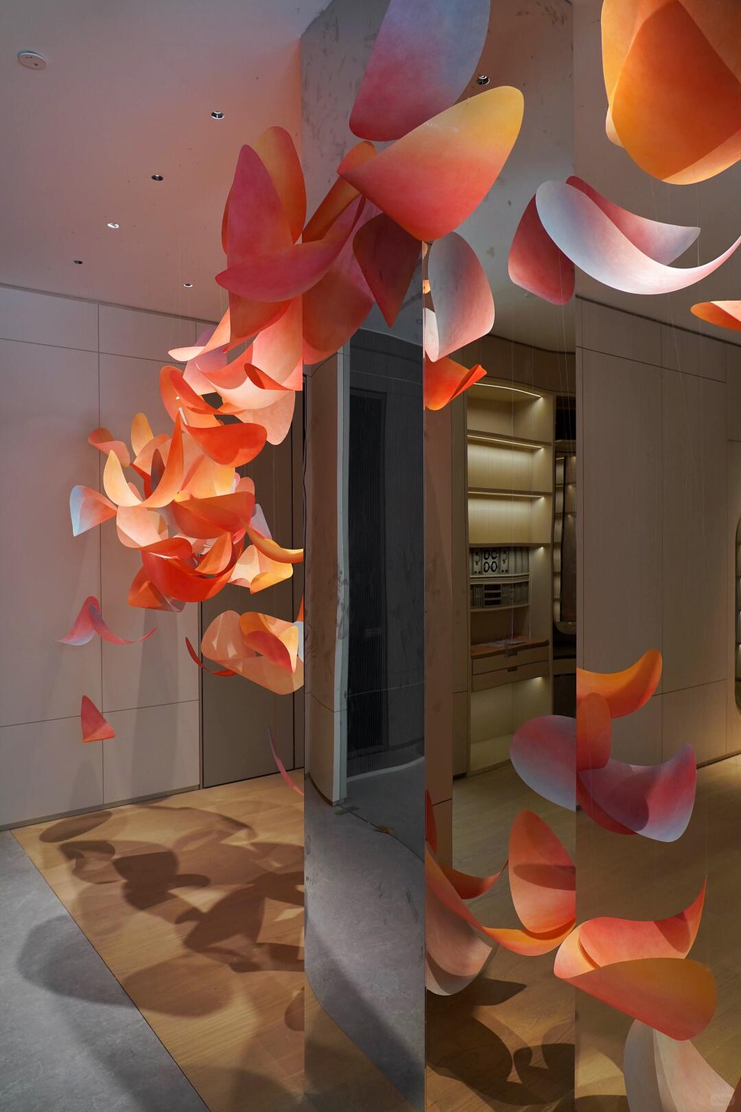 Xiaohongshu Design Open Mic | The Art of Gradient & Translucent Blending| Installation art lostpeach