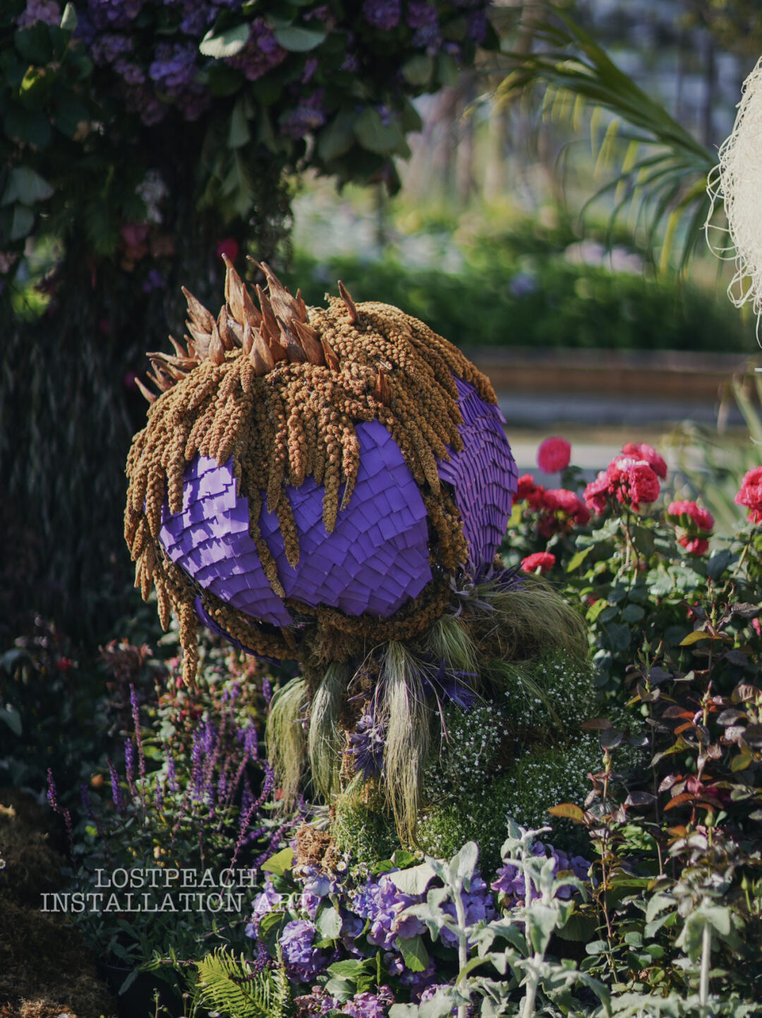 The First Chengdu Floral Installation Mega-Project | The Inner World of Children with Autism| Installation art lostpeach