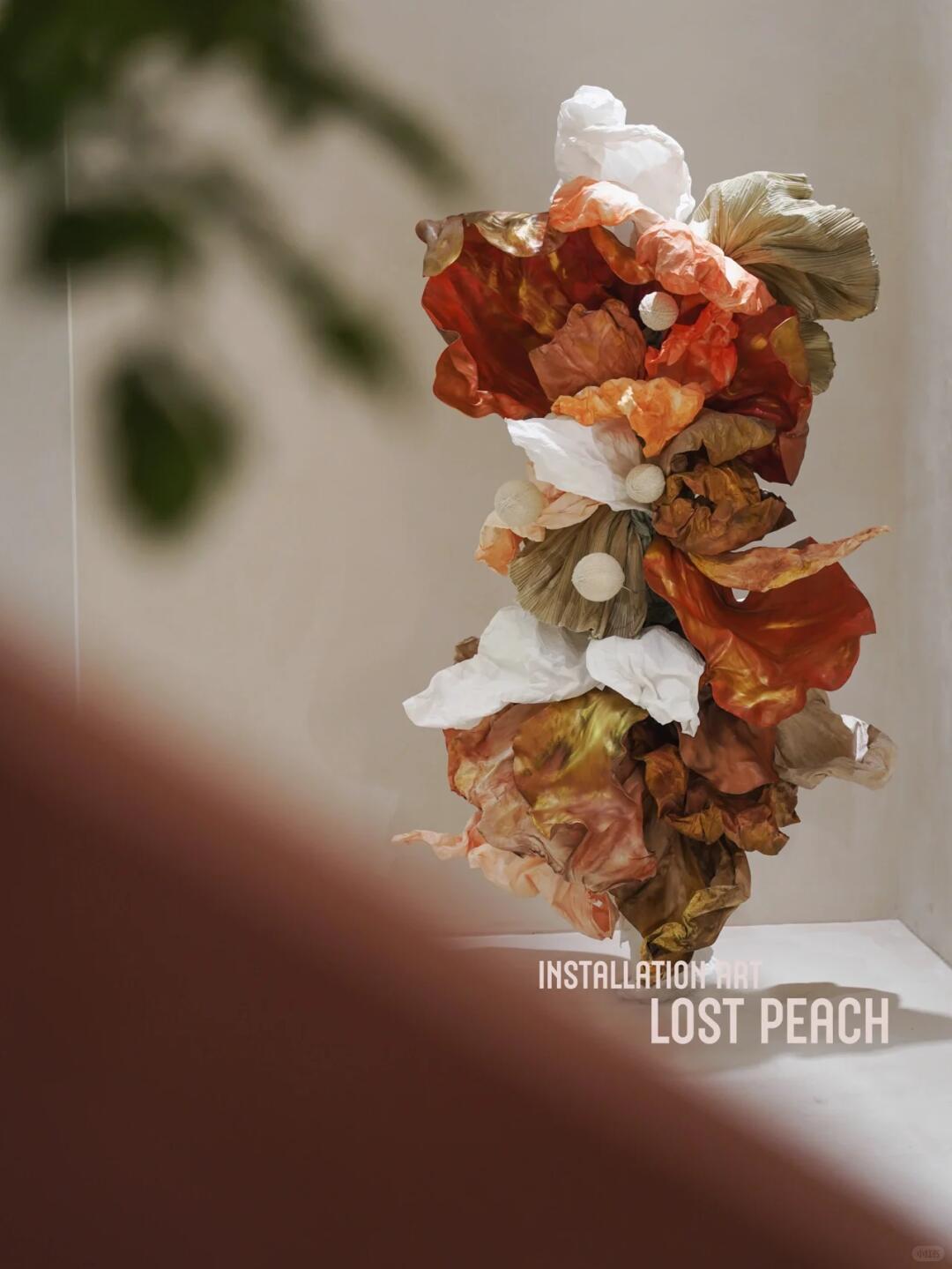 Layered Golden Petals || Grand Opening Art Installation for a Gym| Installation art lostpeach