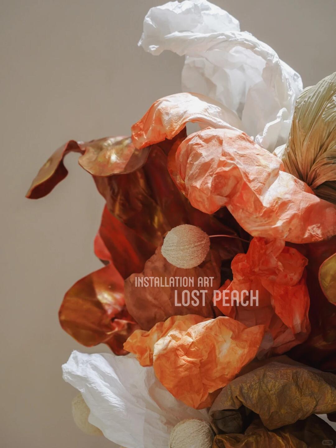 Layered Golden Petals || Grand Opening Art Installation for a Gym| Installation art lostpeach