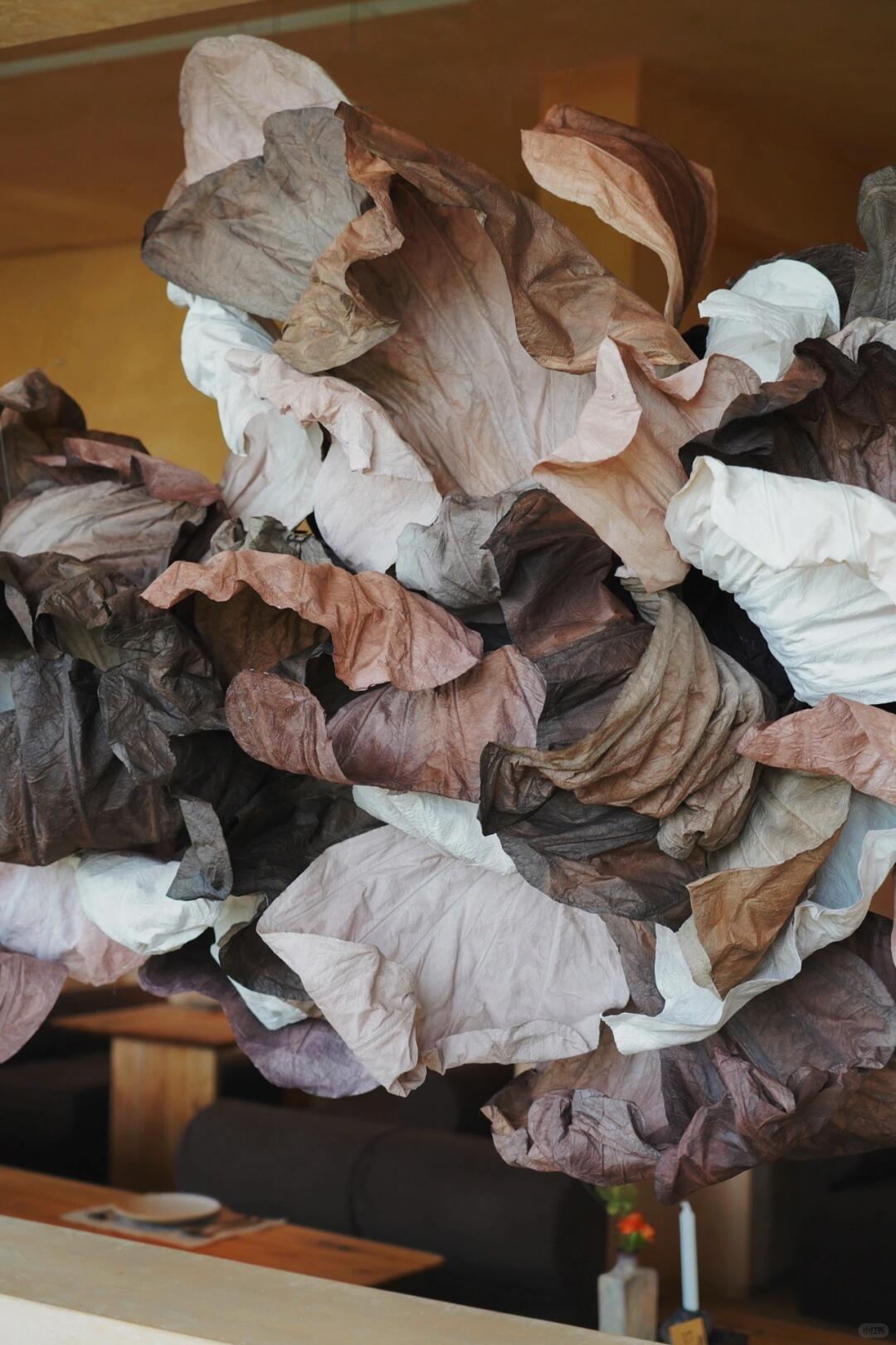 Promise Me, When You See Brown Paper Art, You'll Think of Me| Installation art lostpeach
