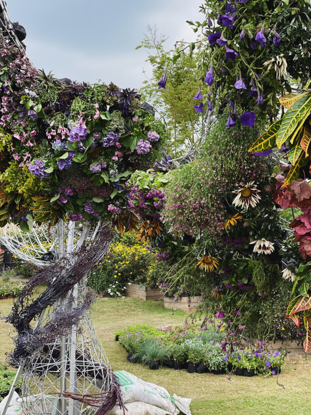Floral Installation Chengdu ※ Floral Installation Art | English-Style 3D Floral Structure| Installation art lostpeach