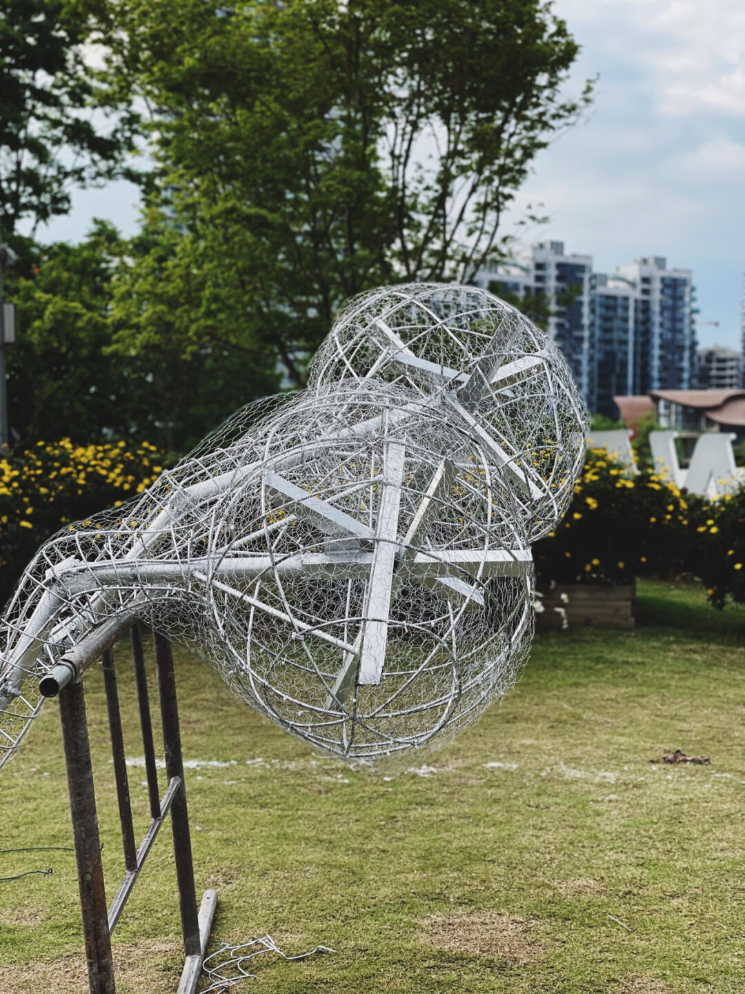 Floral Chengdu | Cross-Border Installation Art | Preparing the Floral Sculpture| Installation art lostpeach