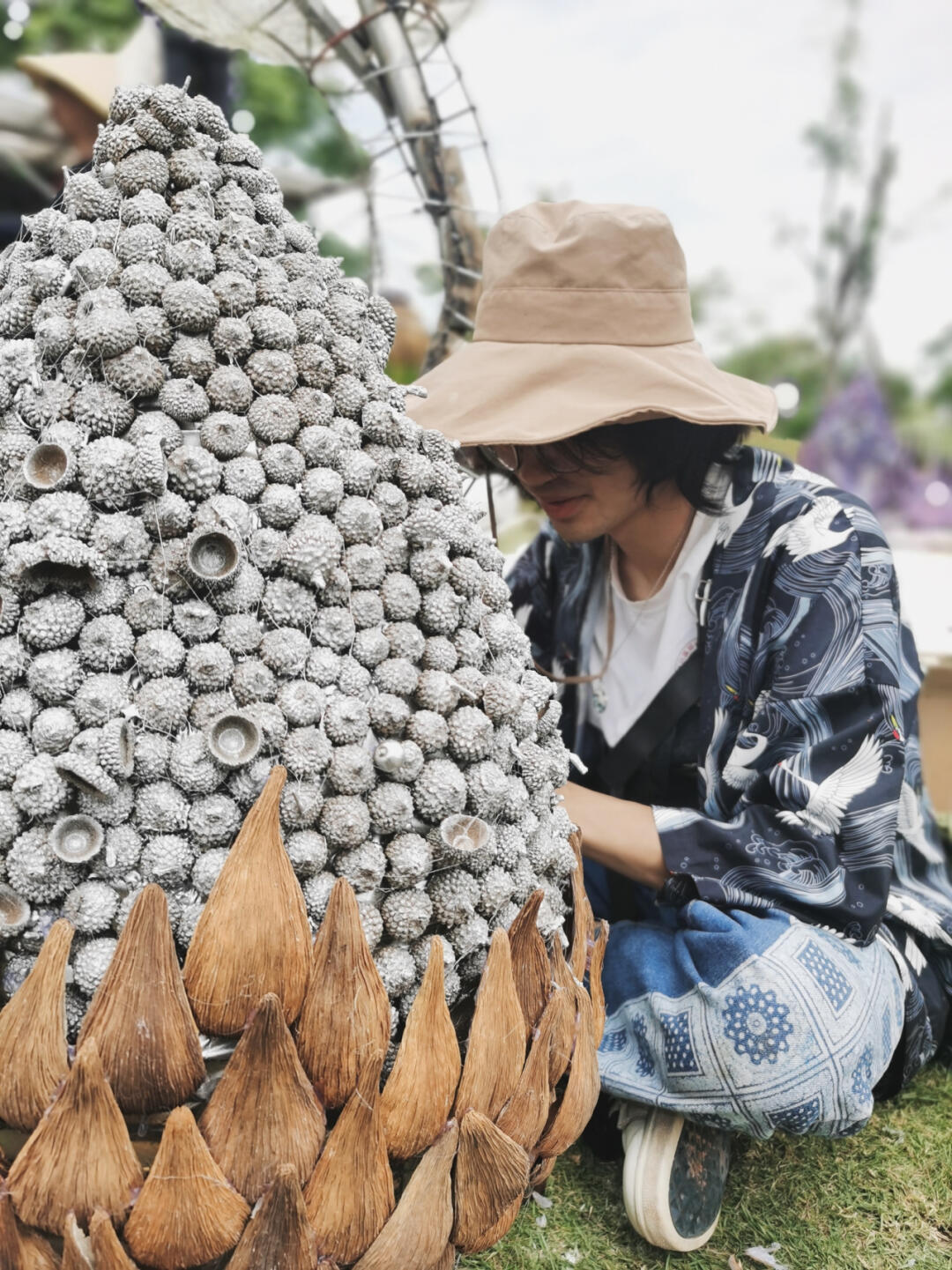 Large-Scale Outdoor Art Installation || Alien Planet Garden || Must-Visit Chengdu Photo Spot| Installation art lostpeach