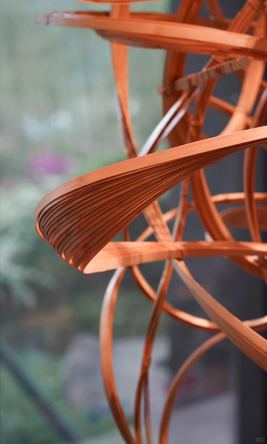 Writing Zen in Bamboo, Tracing the Paths of Wind and Mist | Hotel Installation Art| Installation art lostpeach