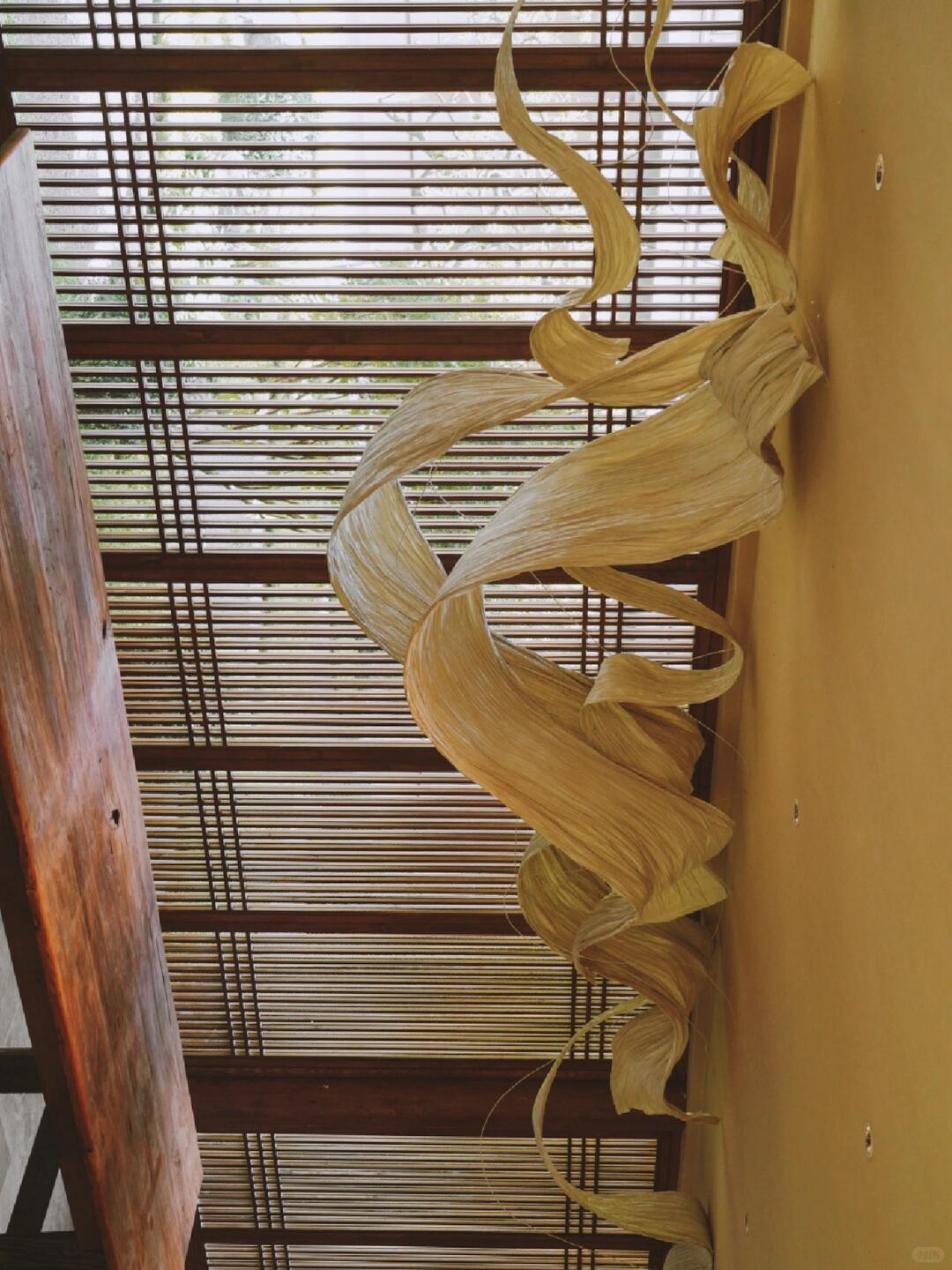 Intangible Cultural Heritage Dried Noodle Art Installation | Inverted Hills in Reflection| Installation art lostpeach