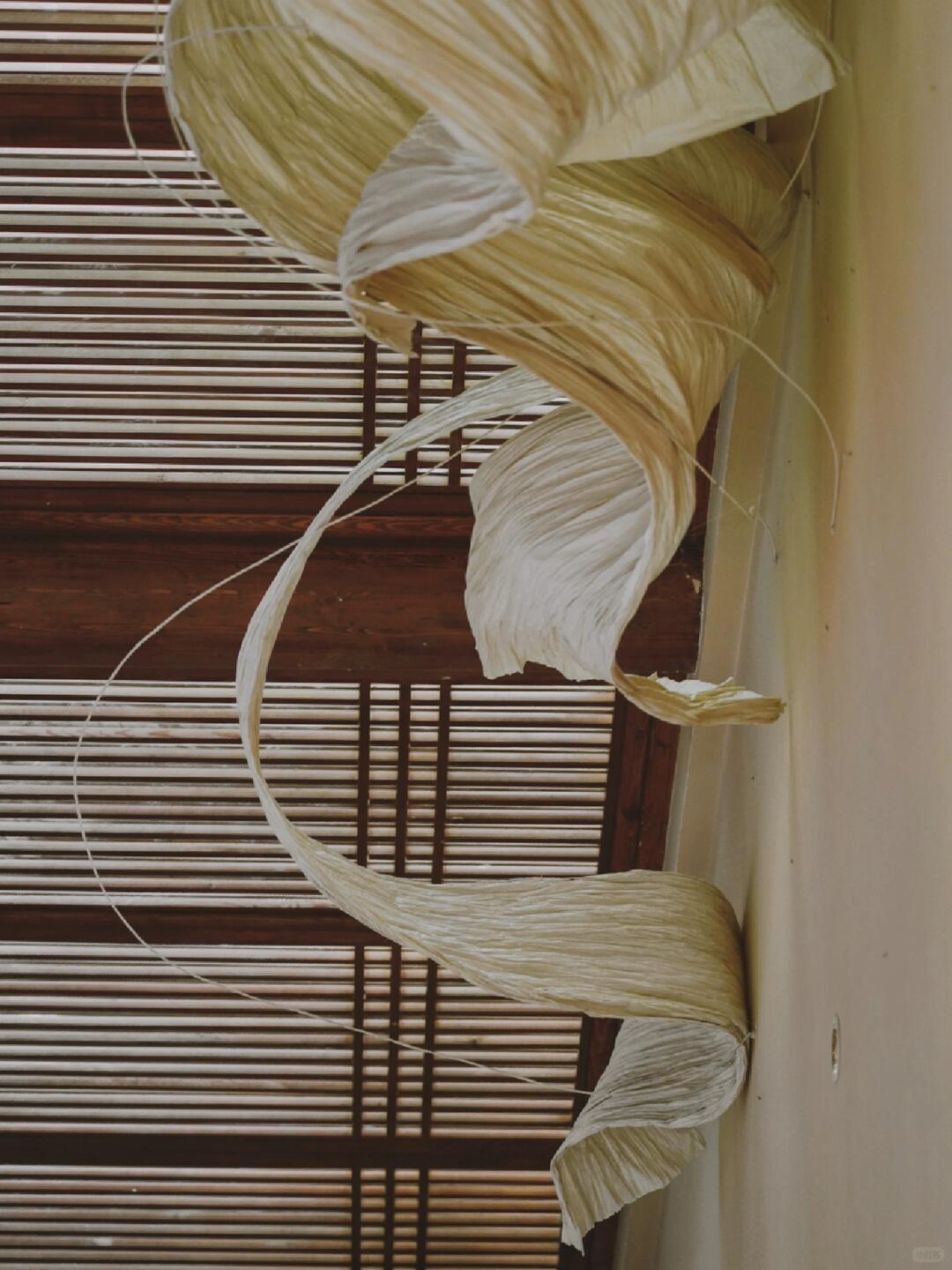 Intangible Cultural Heritage Dried Noodle Art Installation | Inverted Hills in Reflection| Installation art lostpeach