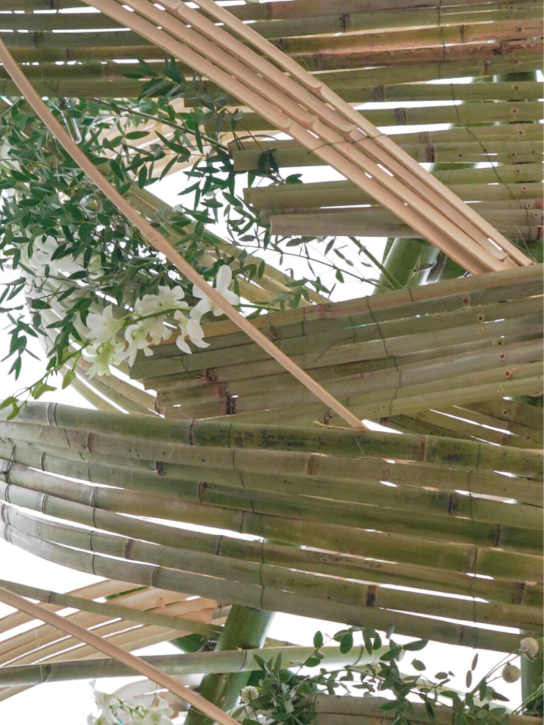 Chengdu Bamboo Installation Art | Hotel Installation| Installation art lostpeach