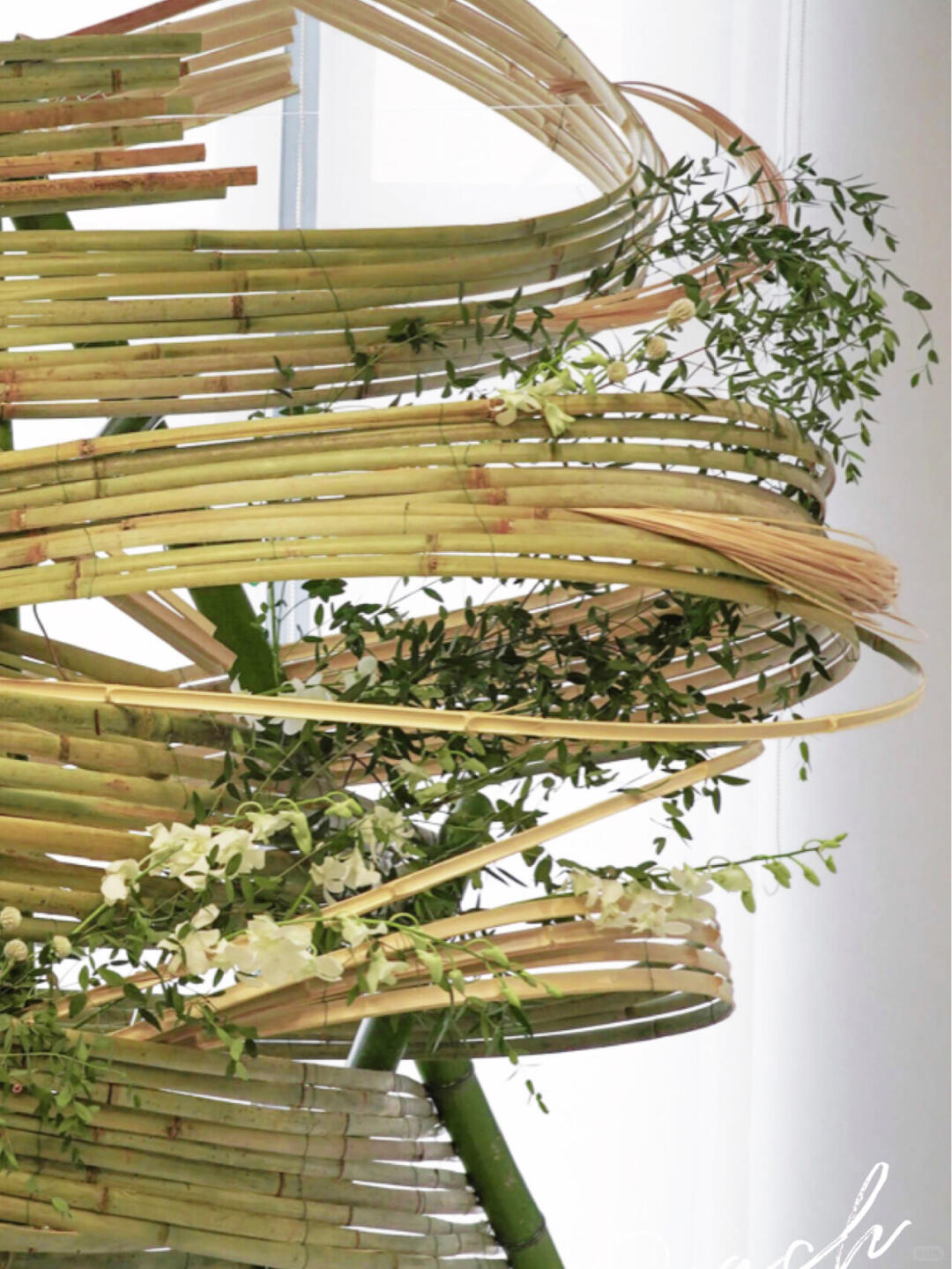 Chengdu Bamboo Installation Art | Hotel Installation| Installation art lostpeach