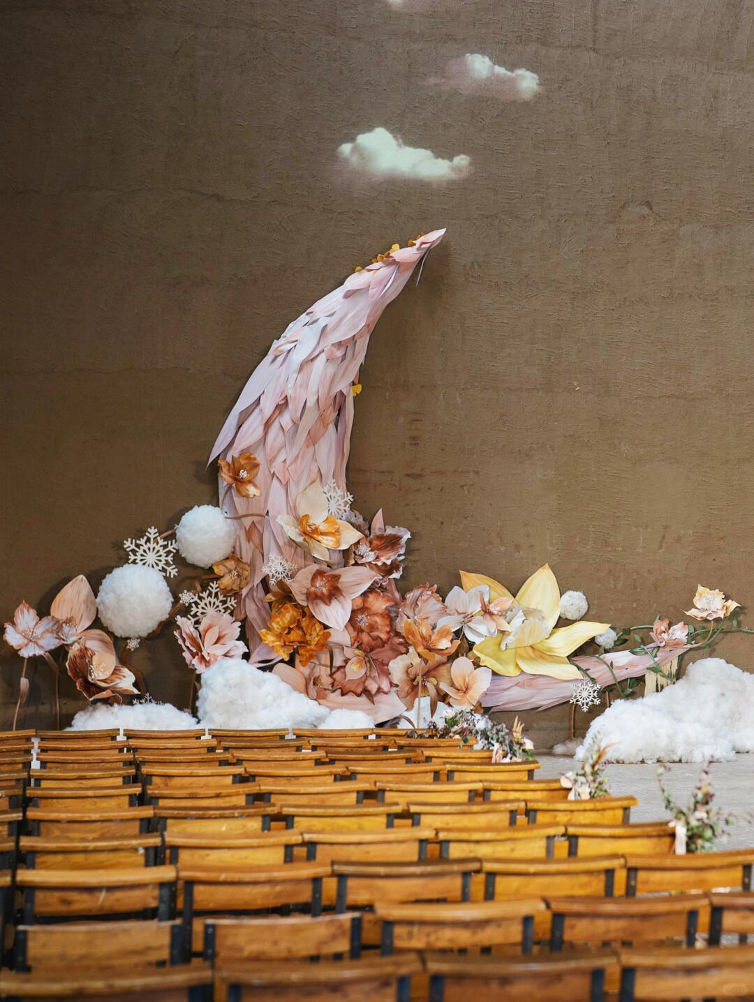 Seasons, Clouds, and Moon: A Mind-Bending Fusion of Seasonal Themes | Installation Art| Installation art lostpeach
