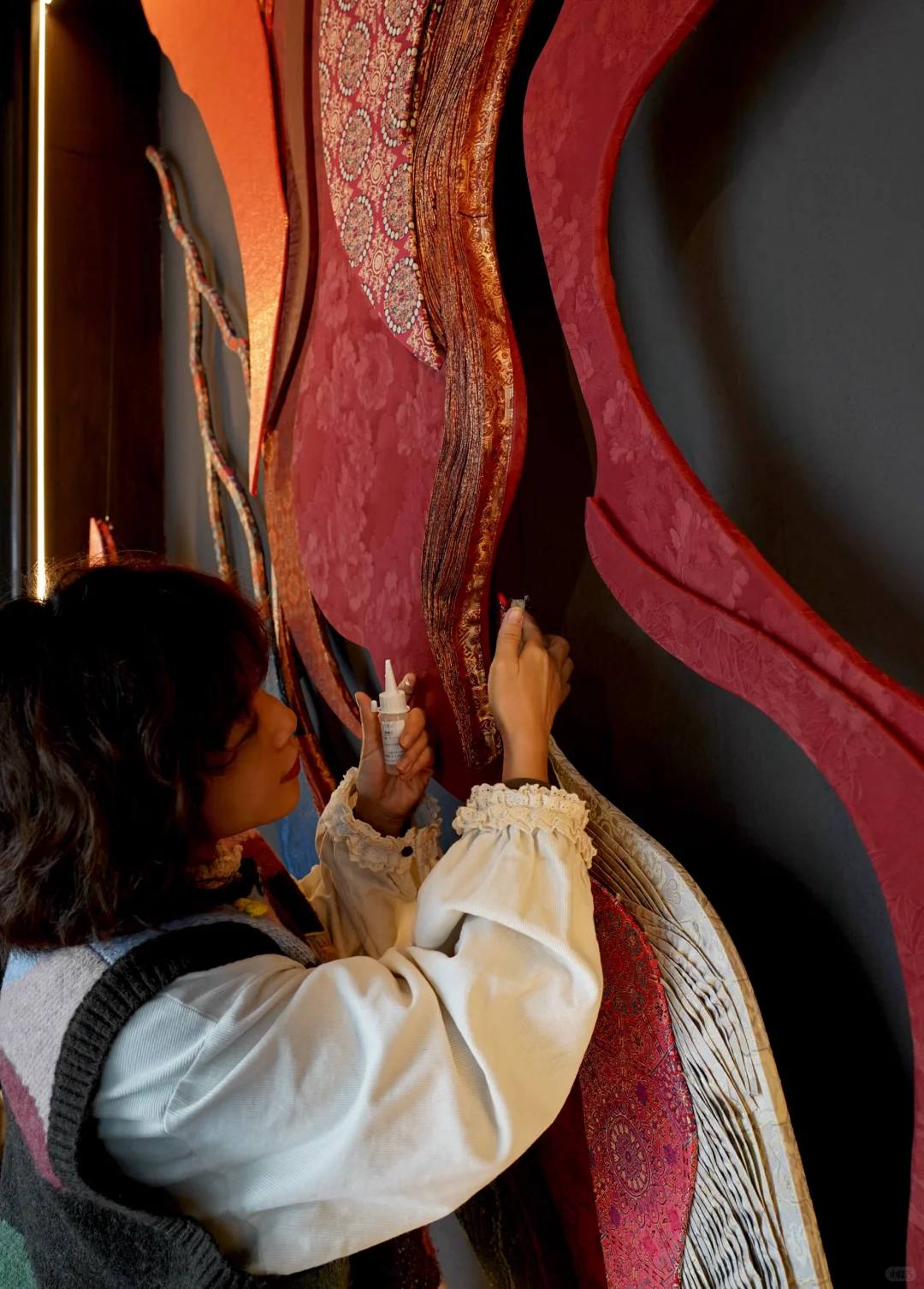 以蜀锦之河，赴一场山海之约 | 非遗艺术装置 - 图片11