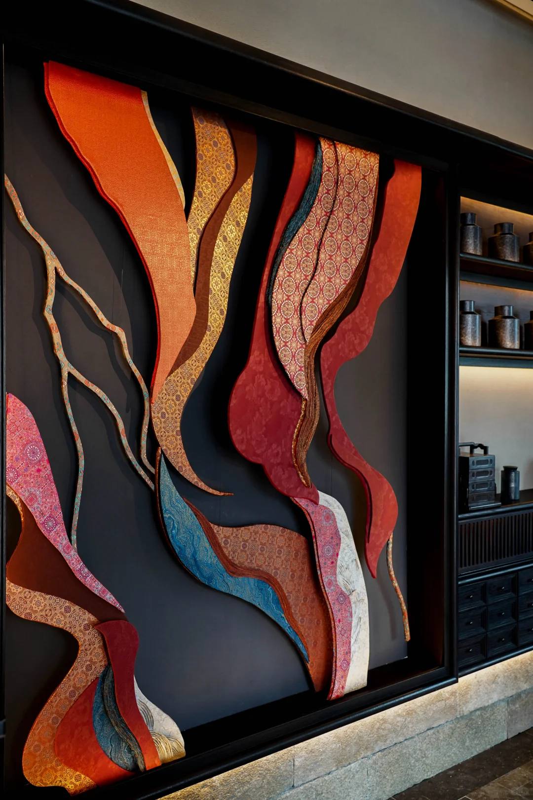 以蜀锦之河，赴一场山海之约 | 非遗艺术装置 - 图片7