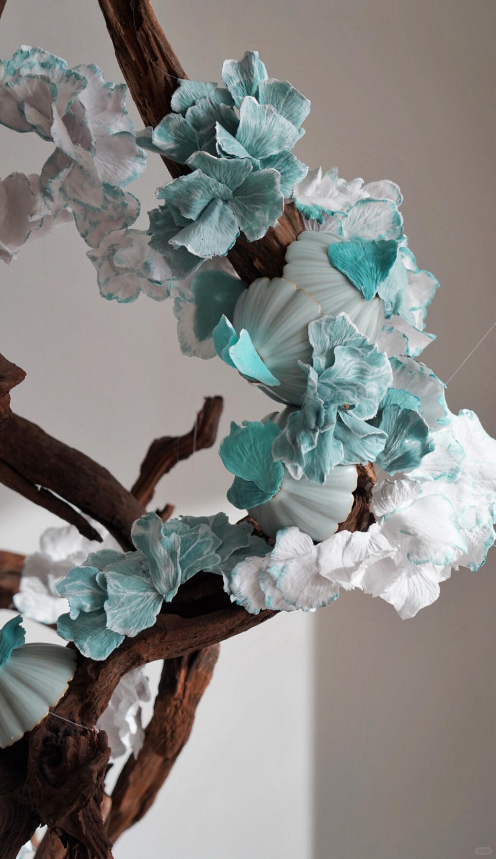 软陶和瓷器的创意表达| 素蕊渡青 艺术装置 - 图片10