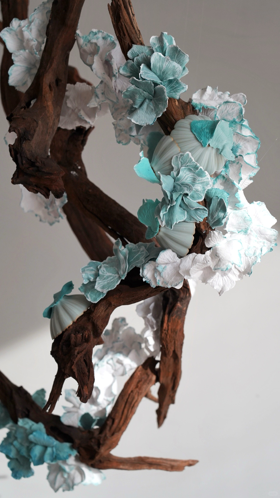 软陶和瓷器的创意表达| 素蕊渡青 艺术装置 - 图片4