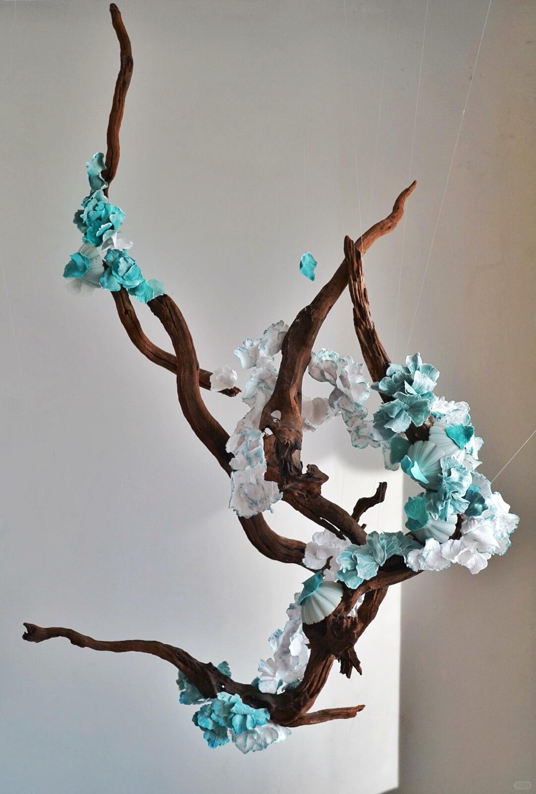 软陶和瓷器的创意表达| 素蕊渡青 艺术装置 - 图片5