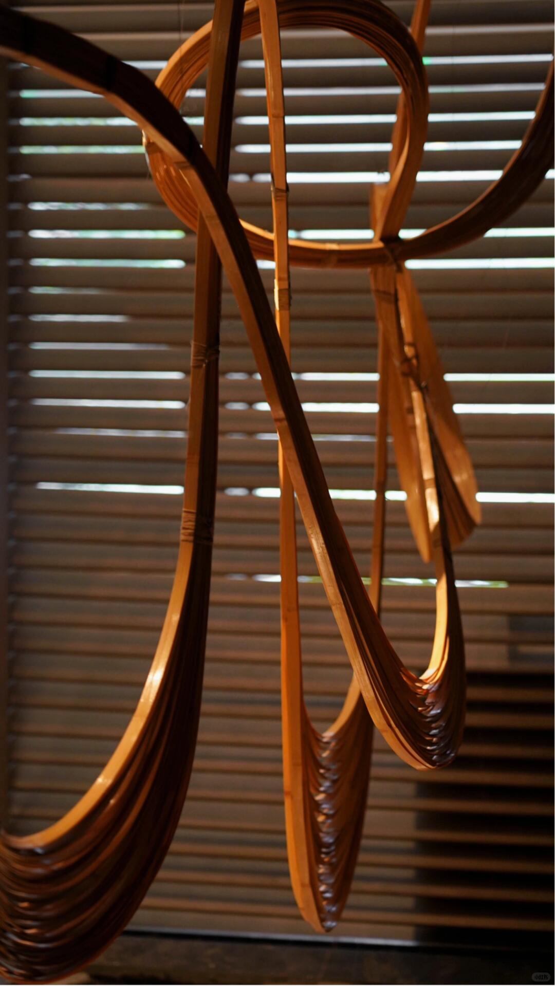 艺术审美,用竹线条勾勒山影 | 空间装置艺术 - 图片15