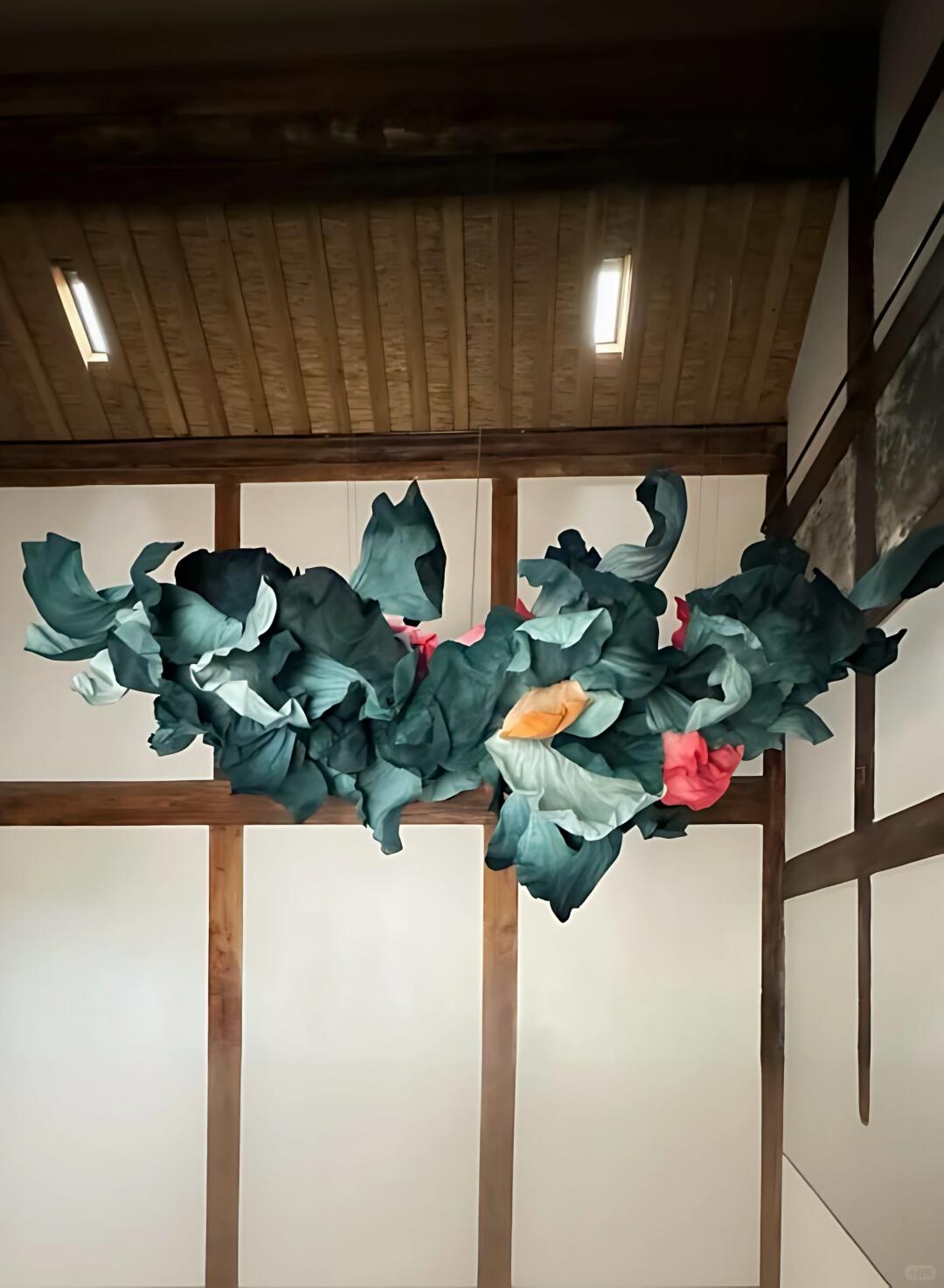 艺术装置创作 | 张大千荷叶图 - 图片10