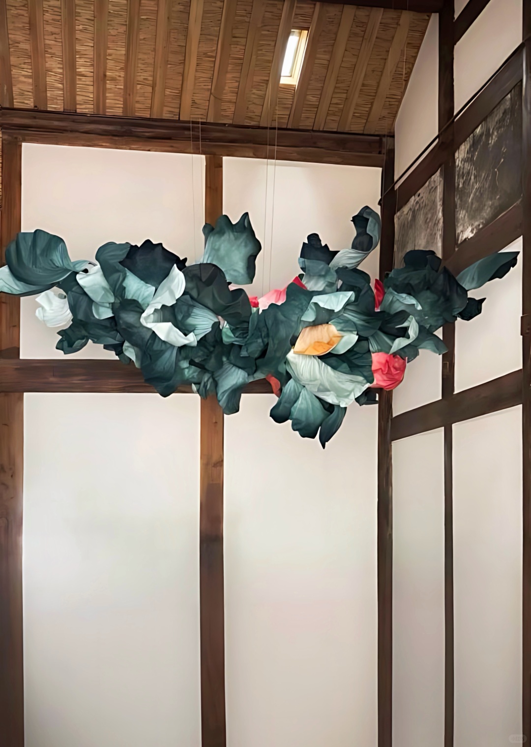 艺术装置创作 | 张大千荷叶图 - 图片8