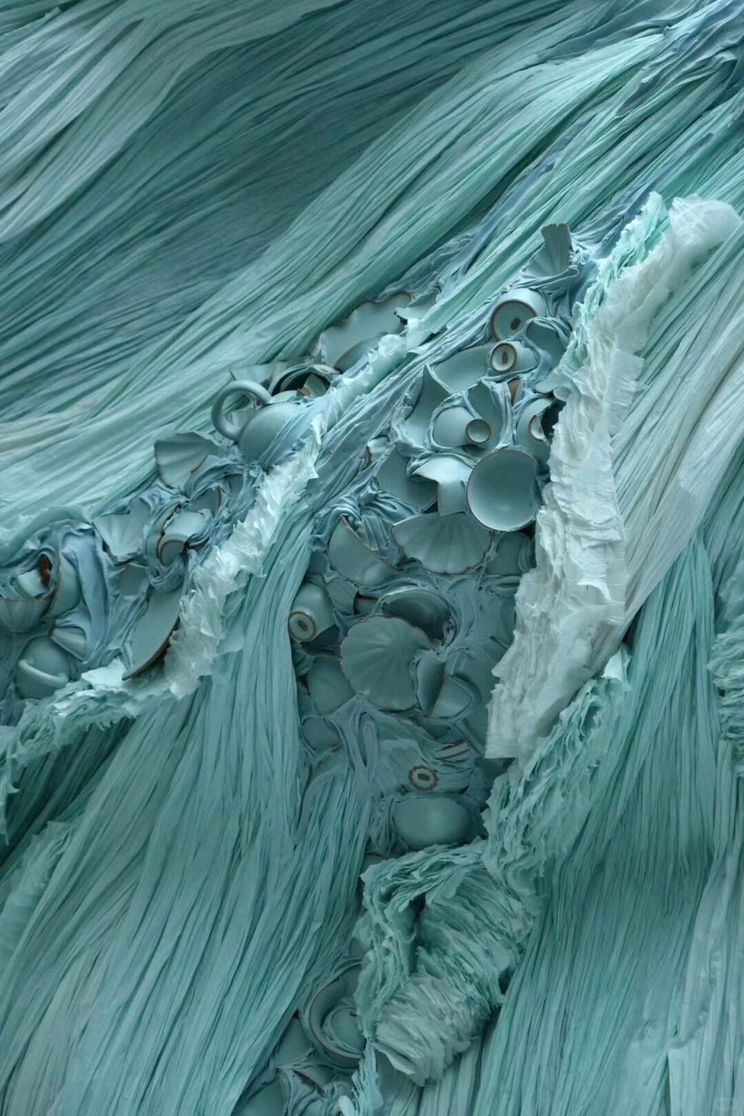 用千片碎汝瓷,刻画唯美宋代美学 | 装置艺术 - 图片10