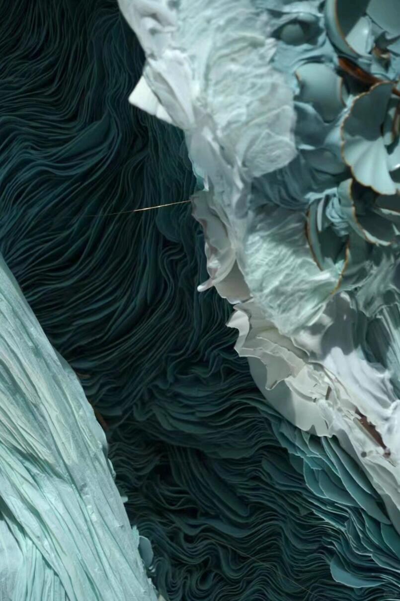 用千片碎汝瓷,刻画唯美宋代美学 | 装置艺术 - 图片19