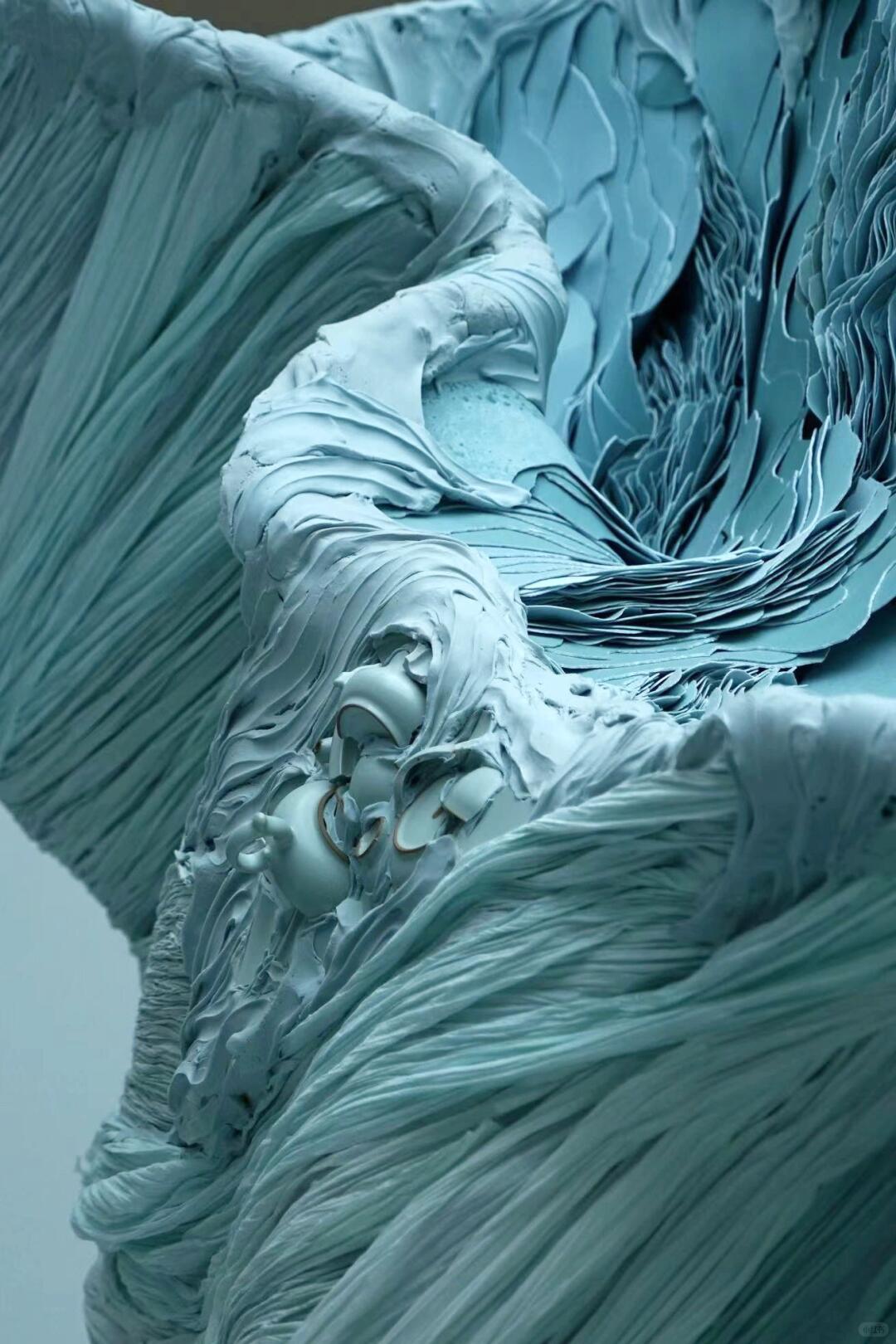 用千片碎汝瓷,刻画唯美宋代美学 | 装置艺术 - 图片8