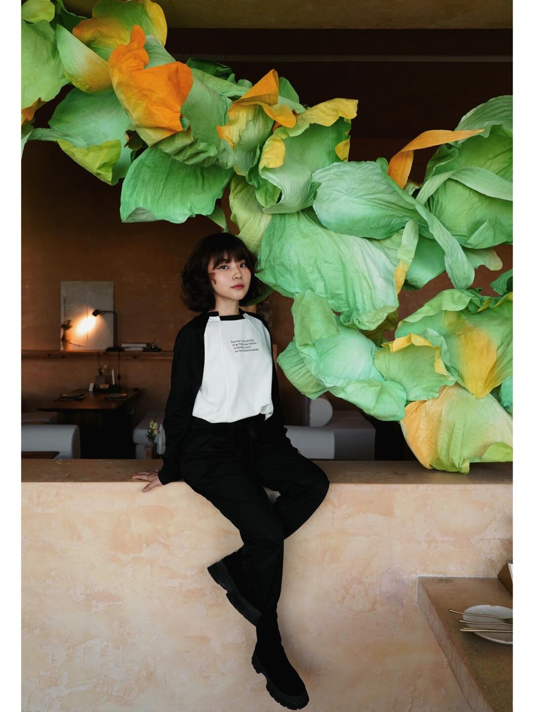 Early Spring-Summer | Spring/Summer Art Installation for a Desert-Themed Restaurant| Installation art lostpeach