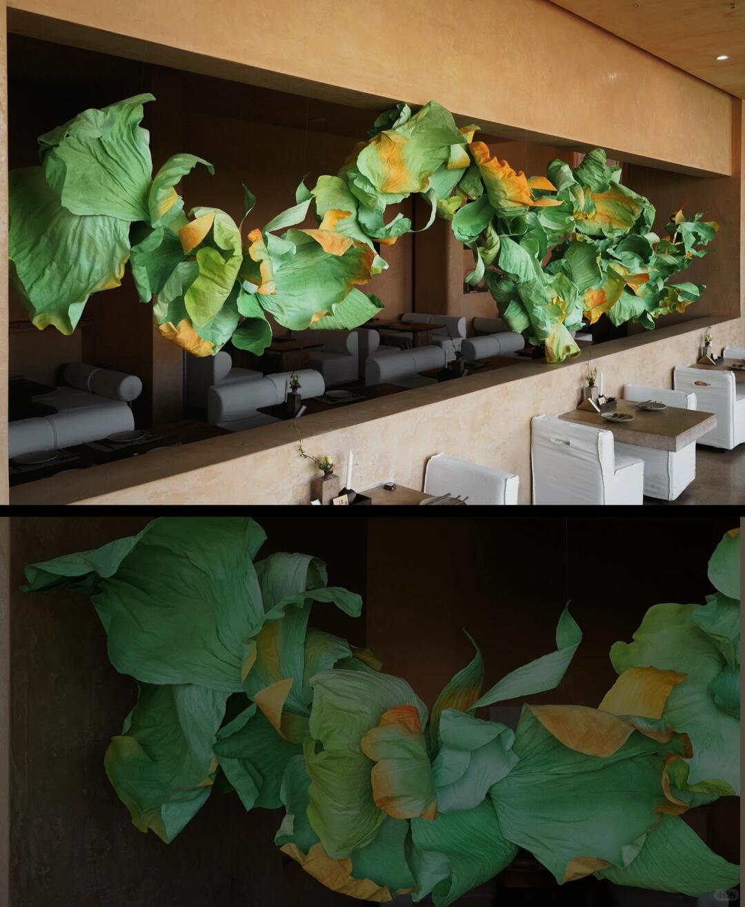 Early Spring-Summer | Spring/Summer Art Installation for a Desert-Themed Restaurant| Installation art lostpeach
