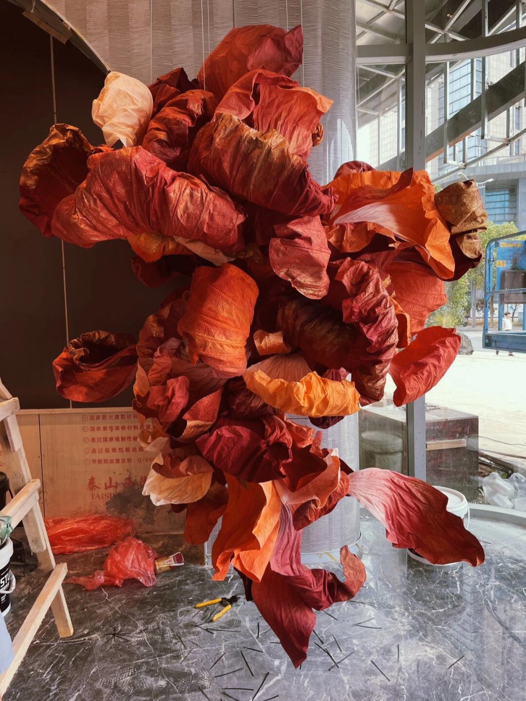 Blazing with Passion, Drenched in Opulence | Installation Art| Installation art lostpeach