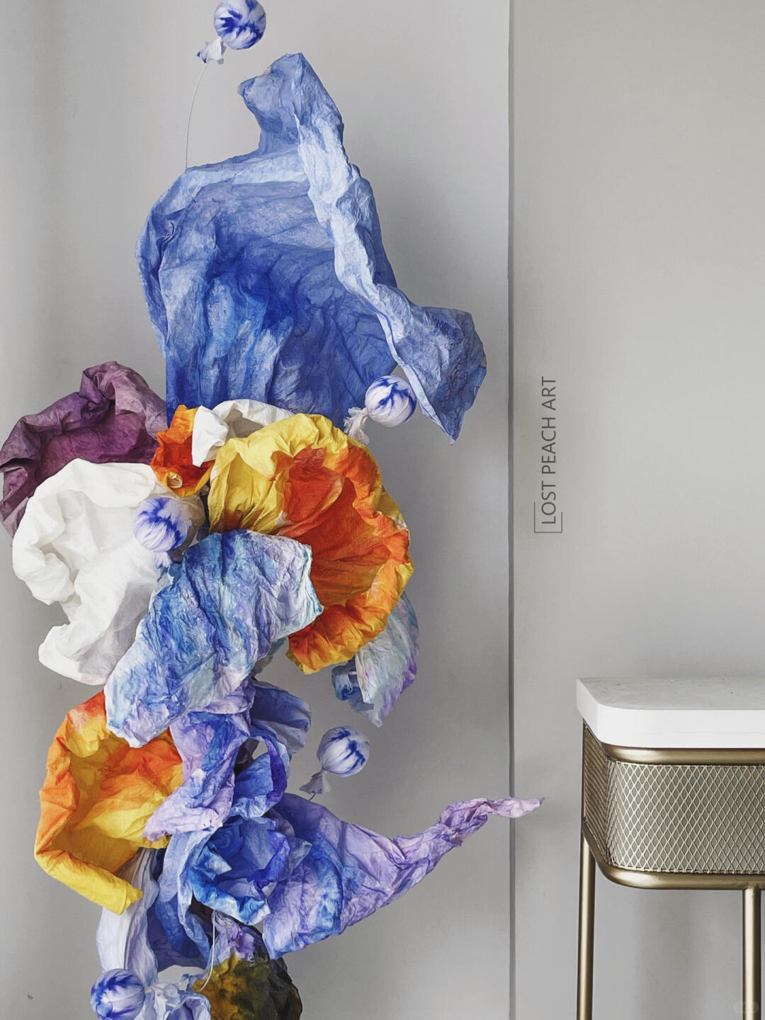 Paper Art Installation | First Attempt with Paper & The Infinite Possibilities of Art Installations| Installation art lostpeach