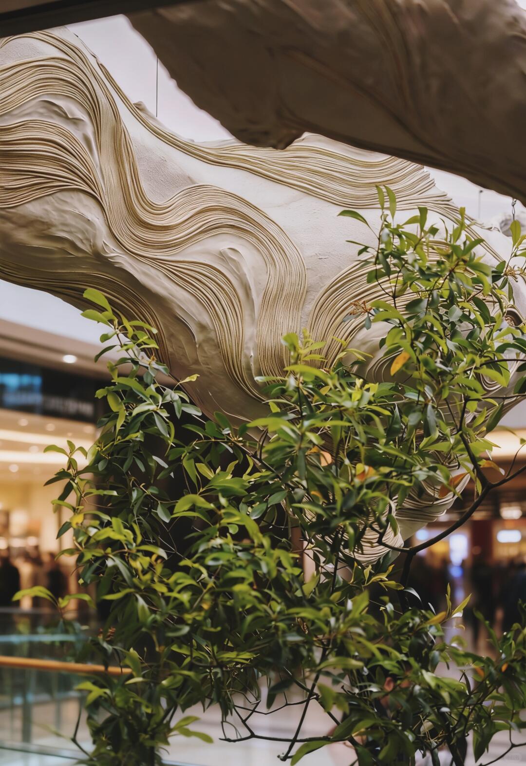 A Leaf Reimagined| Installation art lostpeach