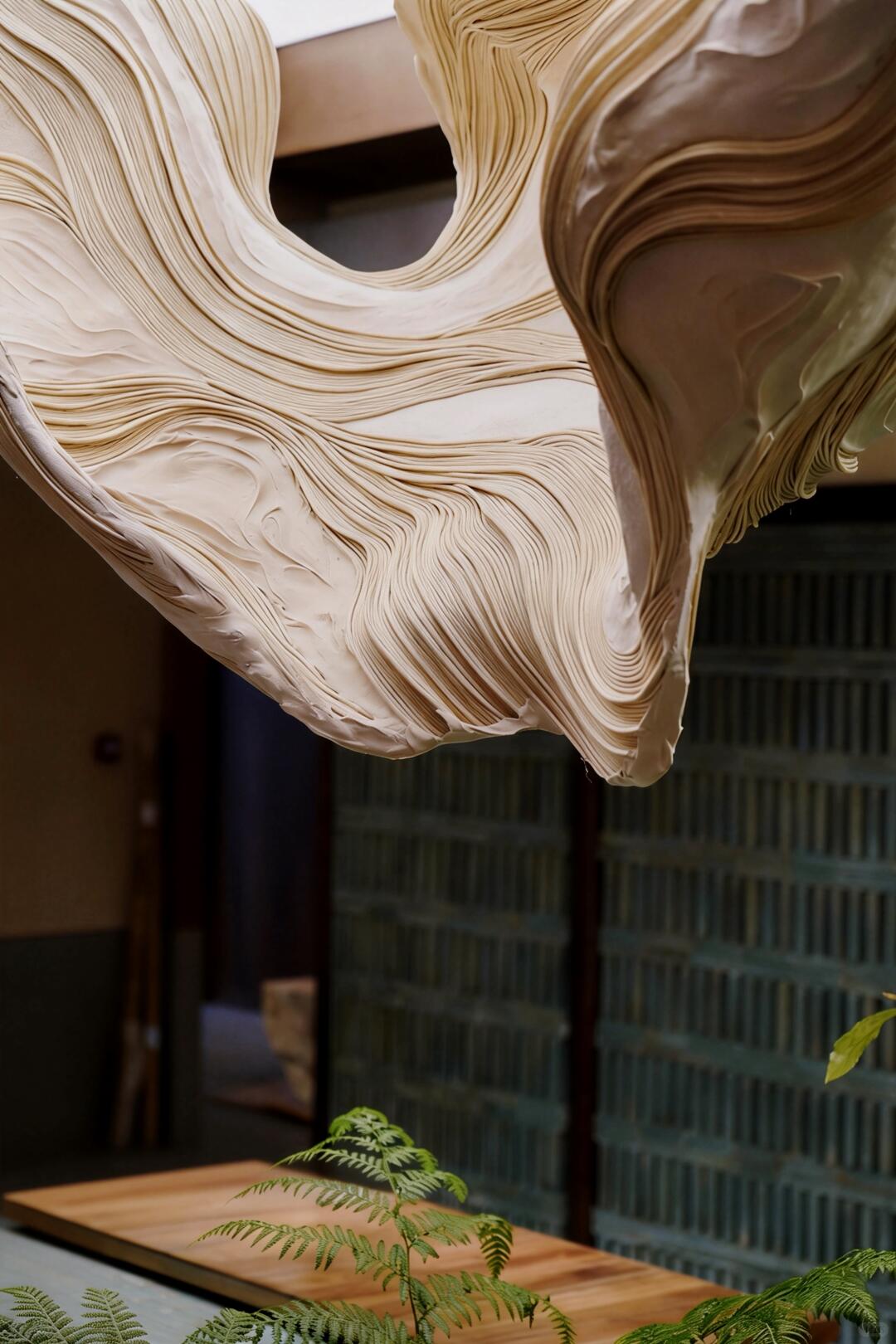 A Leaf Reimagined| Installation art lostpeach