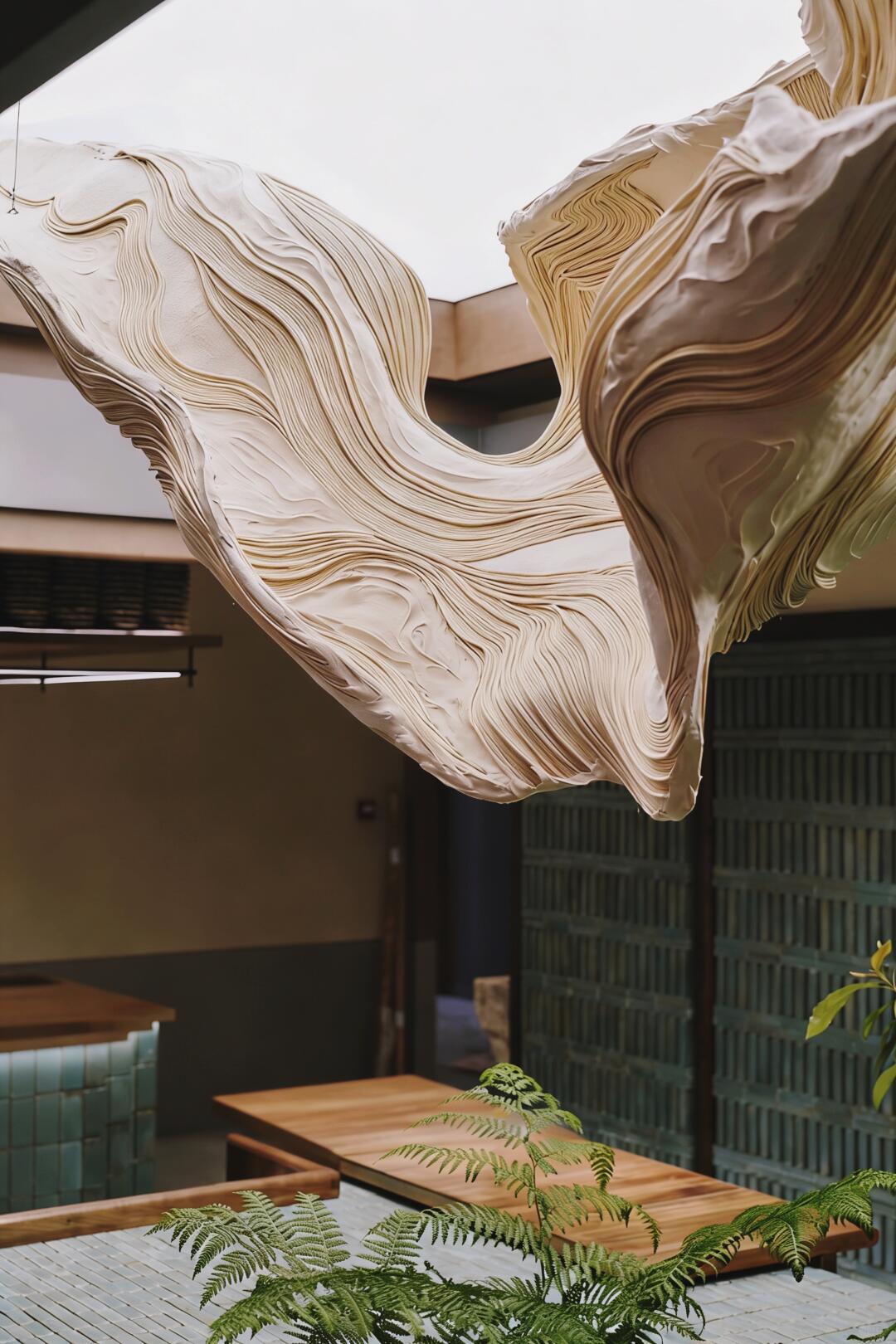 A Leaf Reimagined| Installation art lostpeach