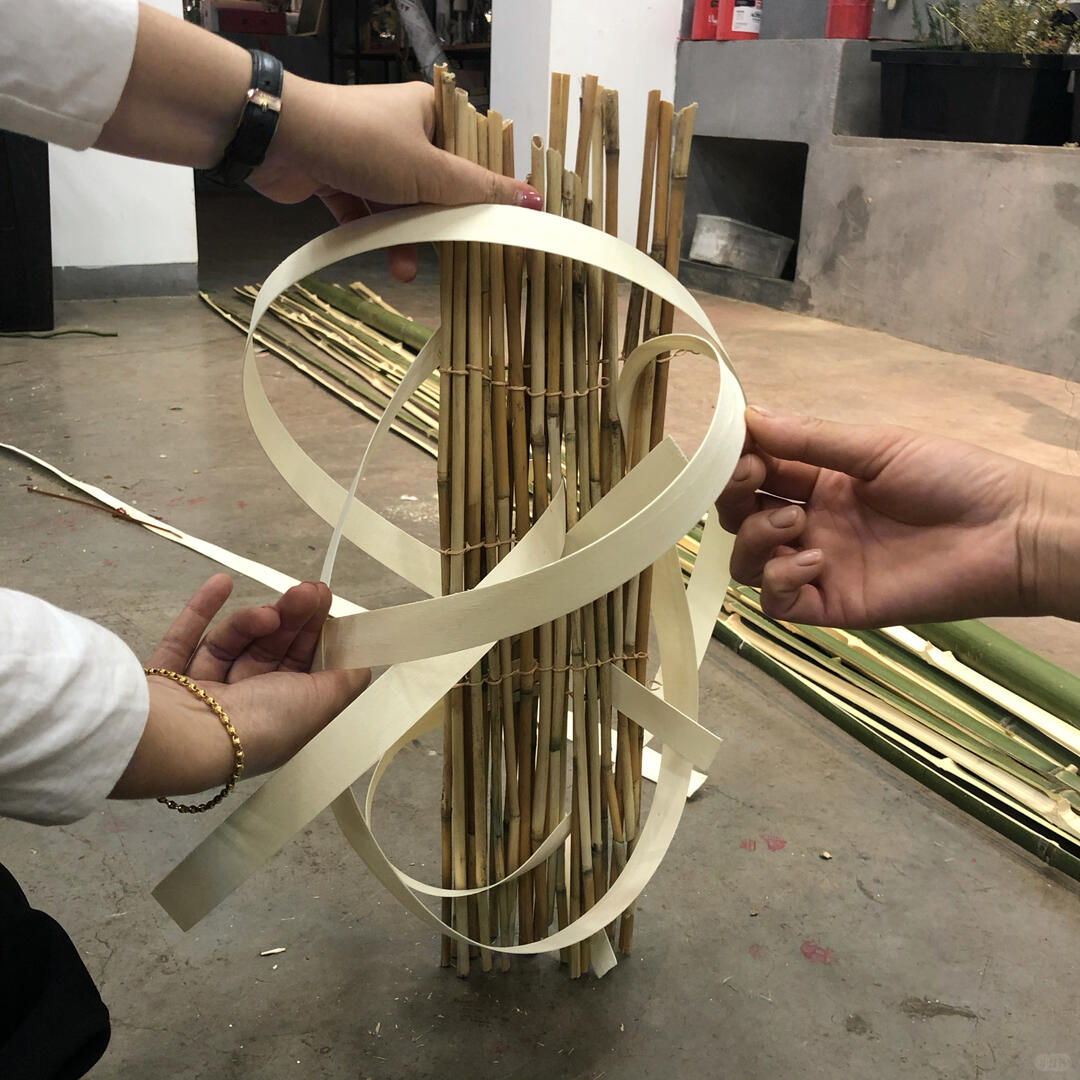 Guqin Studio Entrance Installation | Bamboo Art Installation| Installation art lostpeach