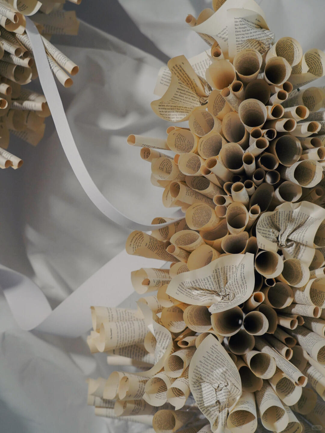 Bookstore Window Installation Art | The Sequence of the Honeycomb| Installation art lostpeach